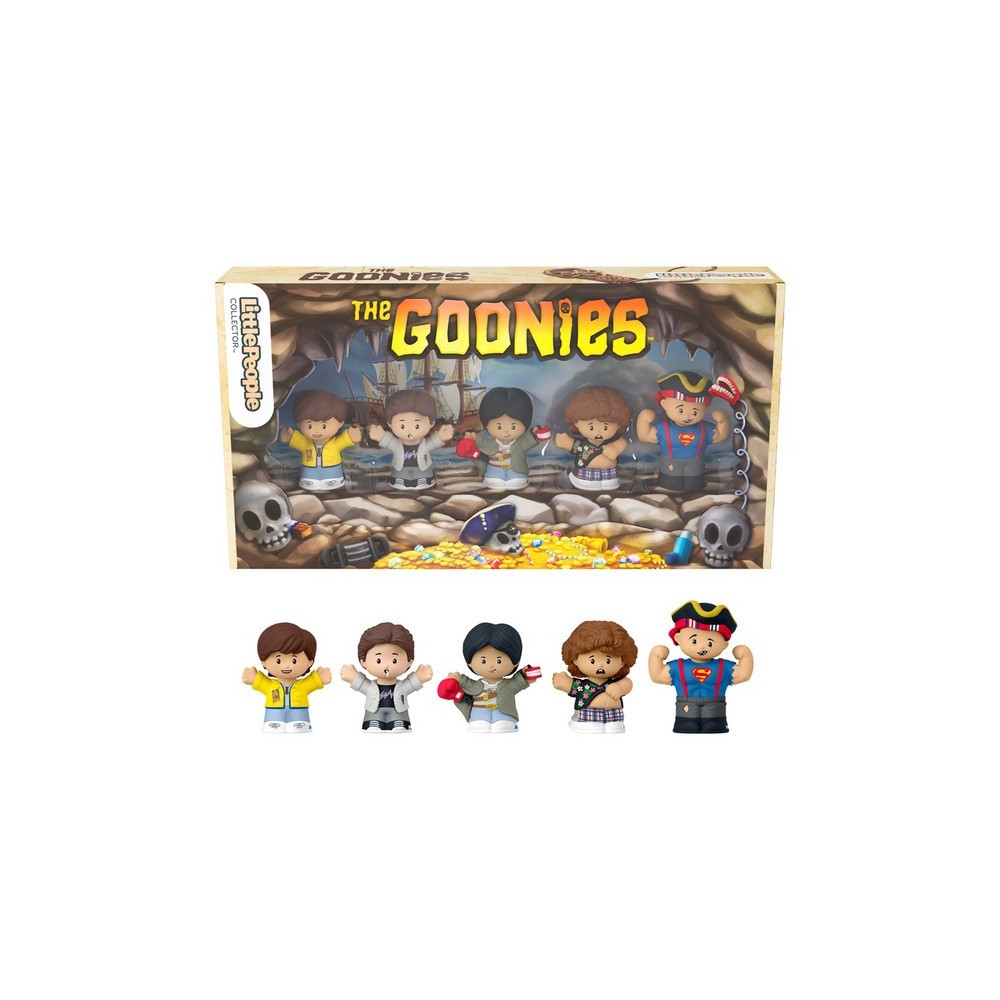 MATTEL THE GOONIES LITTLE PEOPLE COLLECTOR 5-PACK MINI FIGURES