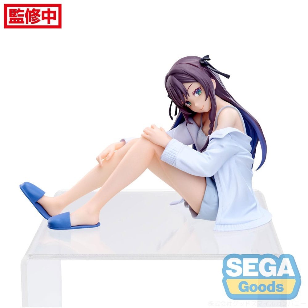 SEGA GOODS I MAY BE A GUILD RECEPTIONIST BUT I'LL SOLO ANY BOSS TO CLOCK OUT ON TIME PM PERCHING ALINA CLOVER STATUE