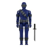 SUPER7 G.I. JOE REACTION+ SNAKE EYES PVC ACTION FIGURE