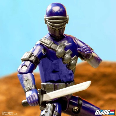 G.I. JOE REACTION+ SNAKE EYES ACTION FIGURE SUPER7