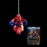 MARVEL LEGENDS X MAGIC THE GATHERING SPIDER-MAN BATTLE DAMAGED ACTION FIGURE HASBRO