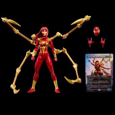 MARVEL LEGENDS X MAGIC THE GATHERING MARY JANE WATSON IRON SPIDER ACTION FIGURE HASBRO