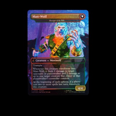 HASBRO MARVEL LEGENDS X MAGIC MAN-WOLF PVC ACTION FIGURE