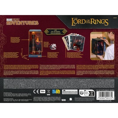 THE LORD OF THE RINGS TINY ADVENTURES BOOK NOOK MINI DIORAMA BARAD-DUR REVELL