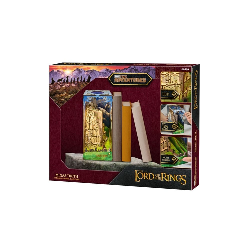 THE LORD OF THE RINGS MINAS TIRITH TINY ADVENTURES BOOK NOOK MINI DIORAMA REVELL