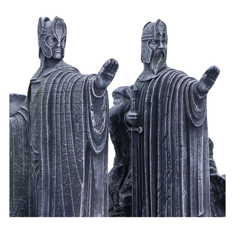 THE LORD OF THE RINGS GATES OF ARGONATH BOOKENDS FERMALIBRI IN RESINA 31CM NEMESIS NOW