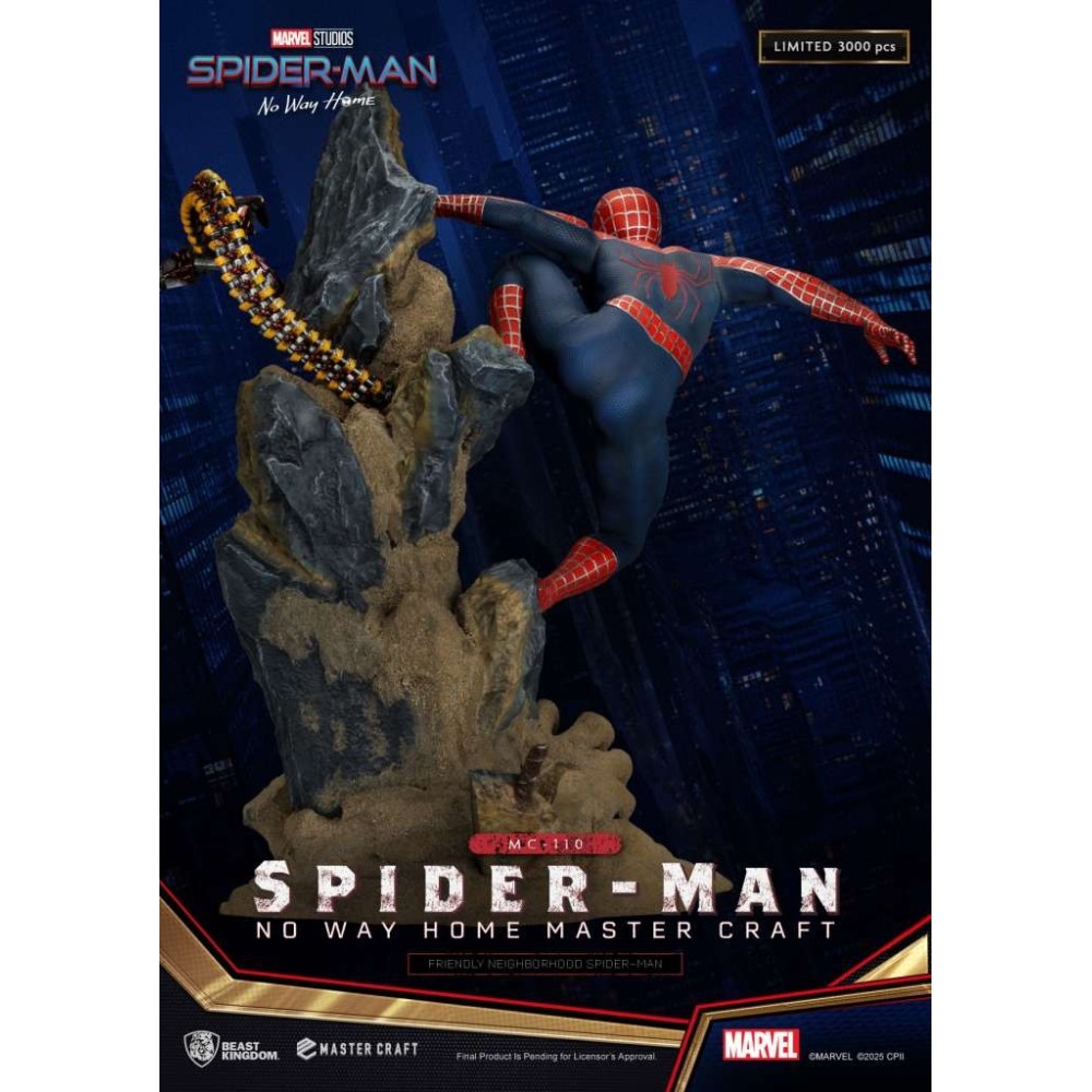BEAST KINGDOM SPIDER-MAN NO WAY HOME FRIENDLY NEIGHBORHOOD SPIDER-MAN MASTER CRAFT RESIN STATUE