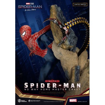 SPIDER-MAN NO WAY HOME FRIENDLY NEIGHBORHOOD SPIDER-MAN MASTER CRAFT STATUA FIGURE BEAST KINGDOM