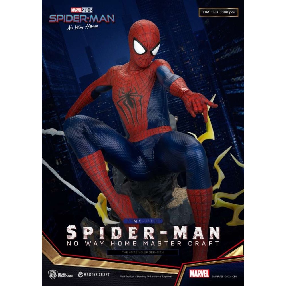 SPIDER-MAN NO WAY HOME THE AMAZING SPIDER-MAN MASTER CRAFT STATUA FIGURE BEAST KINGDOM