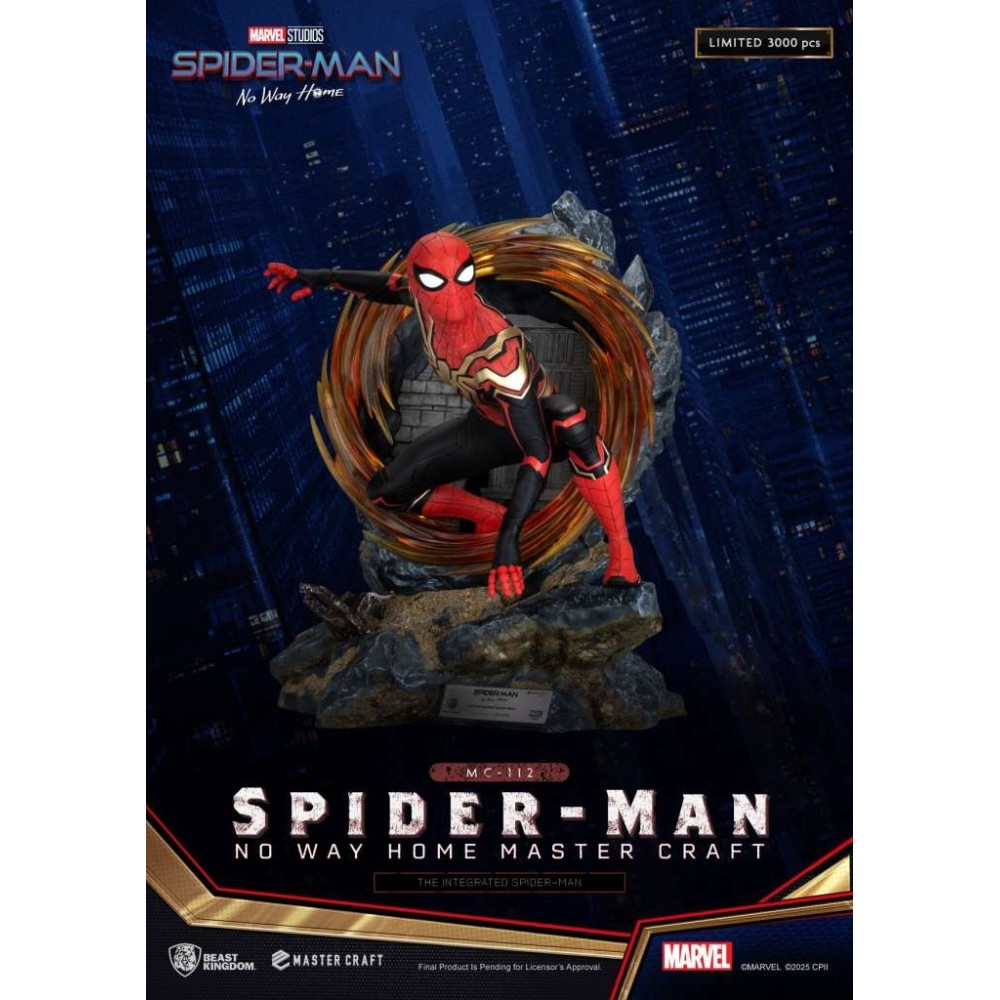 SPIDER-MAN NO WAY HOME THE INTEGRATED SPIDER-MAN MASTER CRAFT STATUA FIGURE BEAST KINGDOM