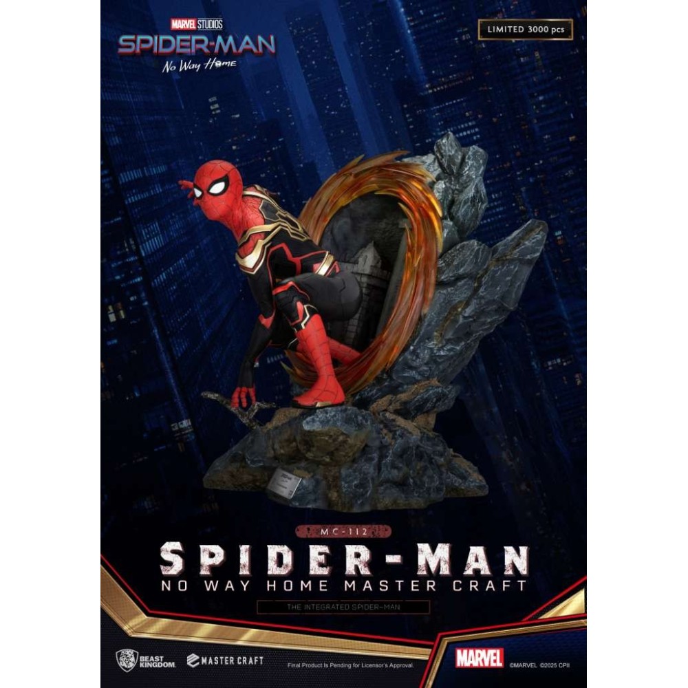 SPIDER-MAN NO WAY HOME THE INTEGRATED SPIDER-MAN MASTER CRAFT STATUA FIGURE BEAST KINGDOM