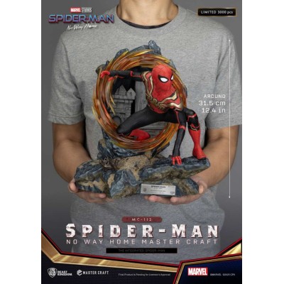BEAST KINGDOM SPIDER-MAN NO WAY HOME THE INTEGRATED SPIDER-MAN MASTER CRAFT RESIN STATUE