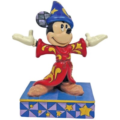 DISNEY TRADITIONS TOPOLINO STREGONE STATUA FIGURE ENESCO