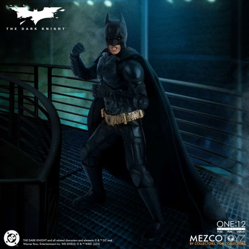 MEZCO TOYS BATMAN THE DARK KNIGHT ONE:12 COLLECTIVE SERIES 17CM ACTION FIGURE