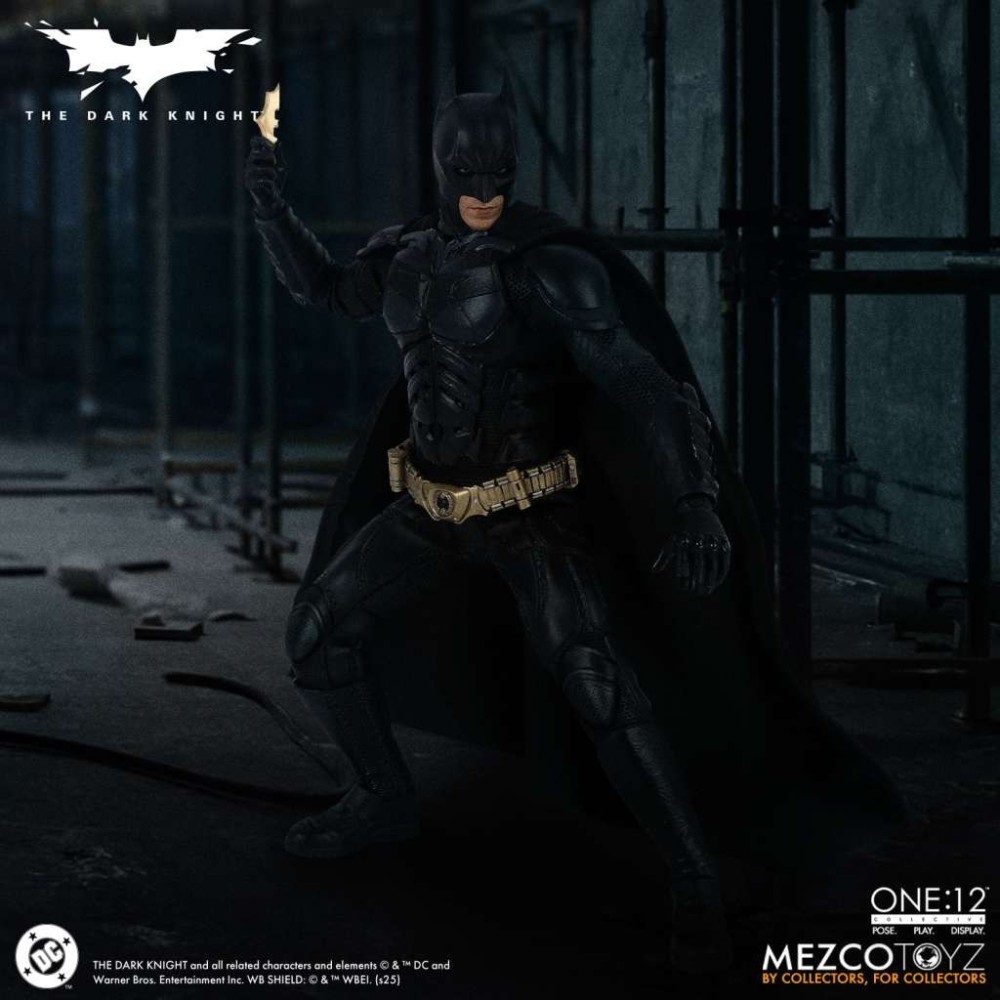 BATMAN THE DARK KNIGHT ONE:12 COLLECTIVE ACTION FIGURE MEZCO TOYS