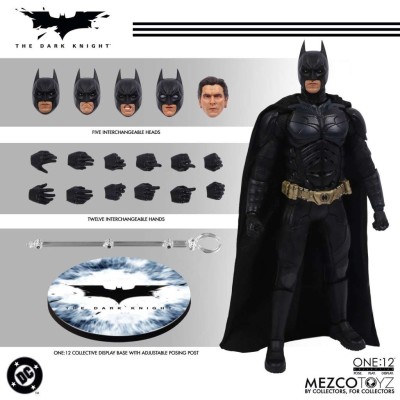 MEZCO TOYS BATMAN THE DARK KNIGHT ONE:12 COLLECTIVE SERIES 17CM ACTION FIGURE