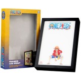 ONE PIECE MONKEY D. LUFFY QUADRO RETROILLUMINATO 20X30CM GRUPO ERIK