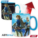 ABYSTYLE THE LEGEND OF ZELDA BREATH OF THE WILD HEAT CHANGING MUG