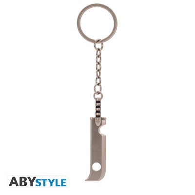 NARUTO SHIPPUDEN ZABUSA'S SWORD PORTACHIAVI IN METALLO ABYSTYLE