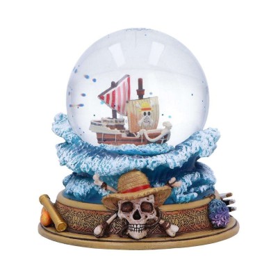 ONE PIECE GOING MERRY SNOW GLOBE PALLA CON NEVE NEMESIS NOW