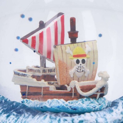 ONE PIECE GOING MERRY SNOW GLOBE PALLA CON NEVE NEMESIS NOW