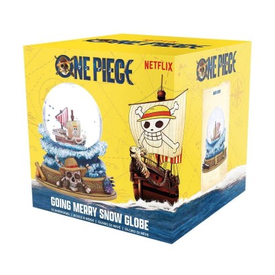 ONE PIECE GOING MERRY SNOW GLOBE PALLA CON NEVE NEMESIS NOW