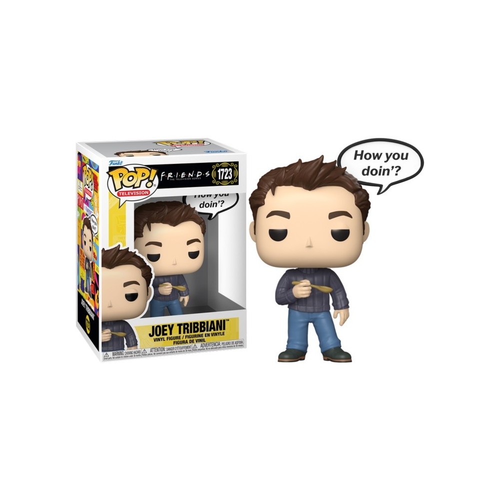 FUNKO POP! FRIENDS JOEY TRIBBIANI 1723 BOBBLE HEAD KNOCKER FIGURE FUNKO