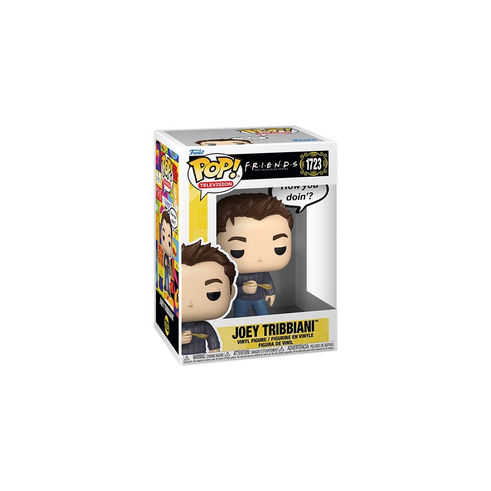 FUNKO POP! FRIENDS JOEY TRIBBIANI 1723 BOBBLE HEAD KNOCKER FIGURE FUNKO