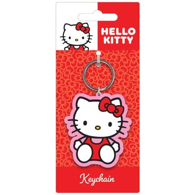 PYRAMID INTERNATIONAL HELLO KITTY POSE KEYCHAIN KEYRING