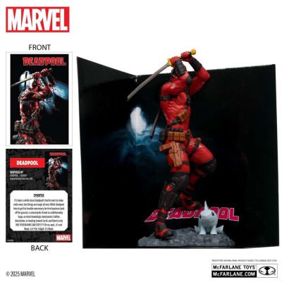 MC FARLANE MARVEL COLLECTION PVC STATUE DEADPOOL (DEADPOOL 1) 1/10 FIGURE