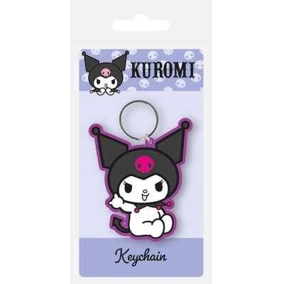 PYRAMID INTERNATIONAL HELLO KITTY SANRIO KUROMI ROCKING KEYCHAIN KEYRING