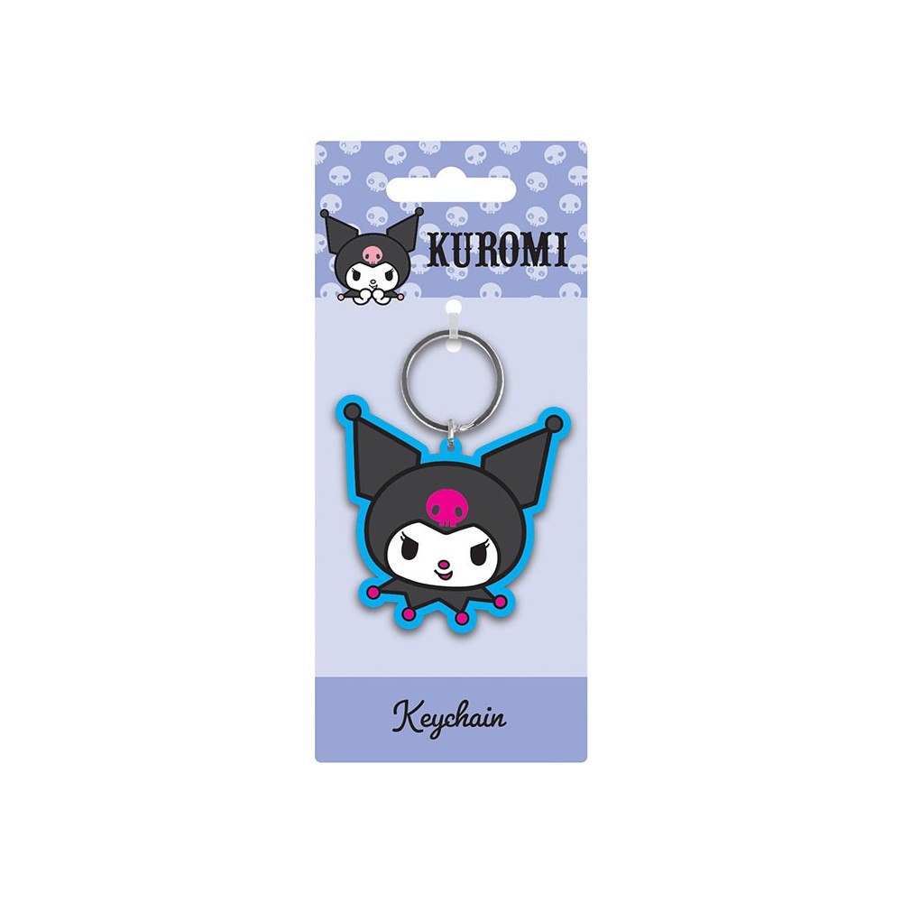 PYRAMID INTERNATIONAL HELLO KITTY SANRIO KUROMI SMILE KEYCHAIN KEYRING