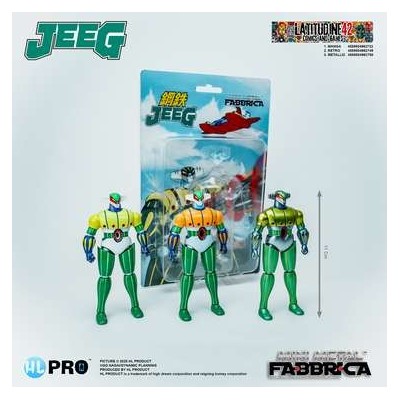JEEG ROBOT MINI METAL FABBRICA MANGA YELLOW ACTION FIGURE HL PRO