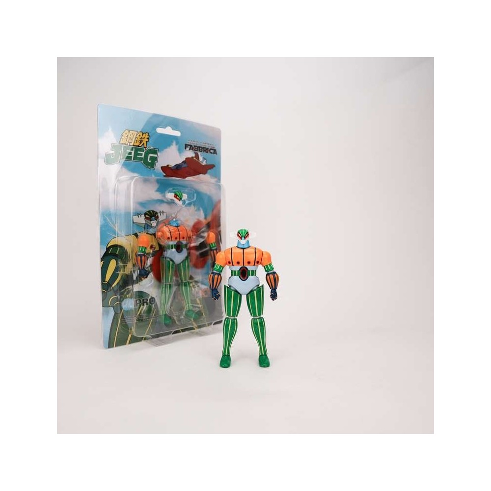 JEEG ROBOT MINI METAL FABBRICA RETRO ORANGE ACTION FIGURE HL PRO