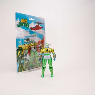 HL PRO JEEG ROBOT MINI METAL FABBRICA METALLIC VERSION ACTION FIGURE