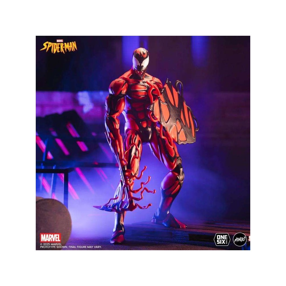 MONDO SPIDER-MAN THE ANIMATED SERIES CARNAGE 1/6 SCALE PVC ACTION FIGURE