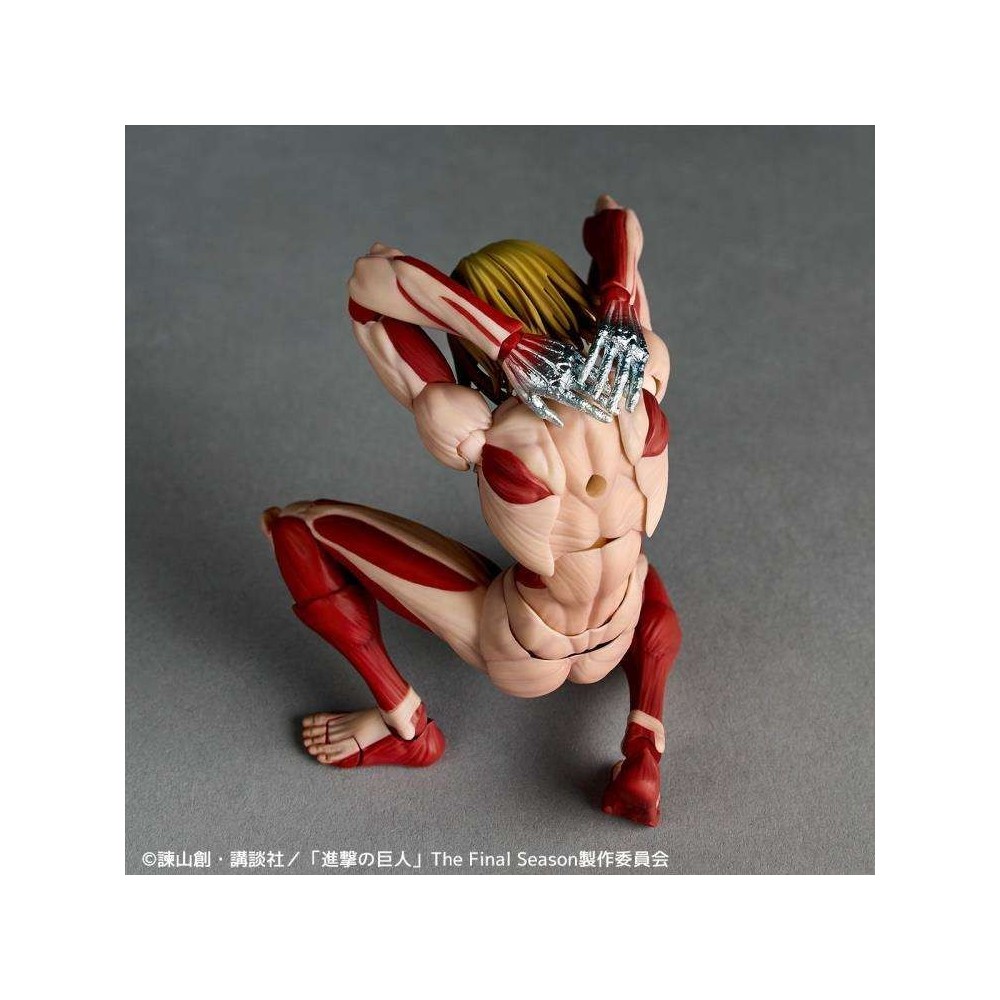 REVOLTECH A.Y. ATTACK ON TITAN FEMALE TITAN RE-RUN ACTION FIGURE KAITENDOH