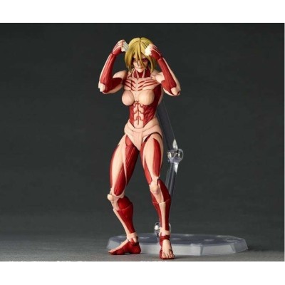 KAITENDOH REVOLTECH A.Y. ATTACK ON TITAN FEMALE TITAN RE-RUN 16CM ACTION FIGURE