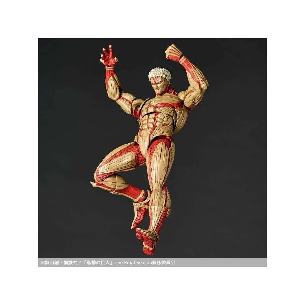 REVOLTECH A.Y. ATTACK ON TITAN ARMORED TITAN ACTION FIGURE KAITENDOH