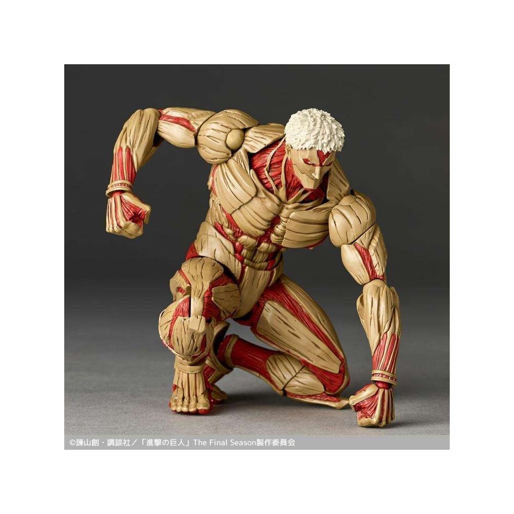 REVOLTECH A.Y. ATTACK ON TITAN ARMORED TITAN ACTION FIGURE KAITENDOH