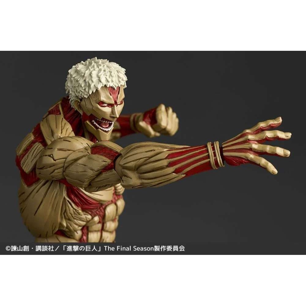 KAITENDOH REVOLTECH A.Y. ATTACK ON TITAN ARMORED TITAN RE-RUN 17CM ACTION FIGURE