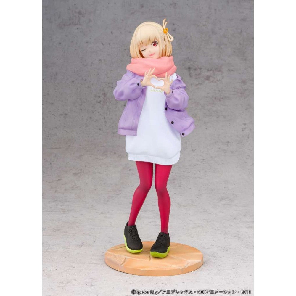 LYCORIS RECOIL CHISATO NISHIKIGI WINTER VERSION STATUA FIGURE PROOF