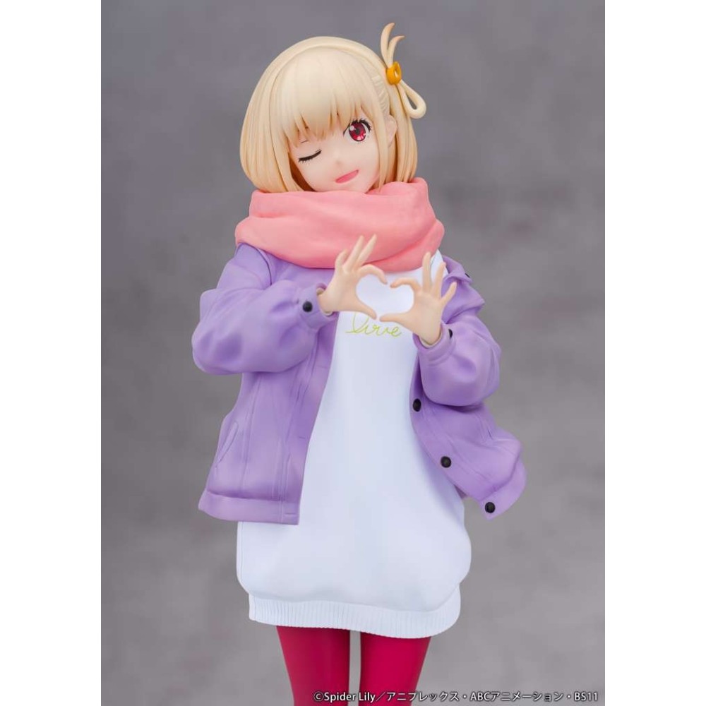 PROOF LYCORIS RECOIL CHISATO NISHIKIGI WINTER VER. STATUE FIGURE
