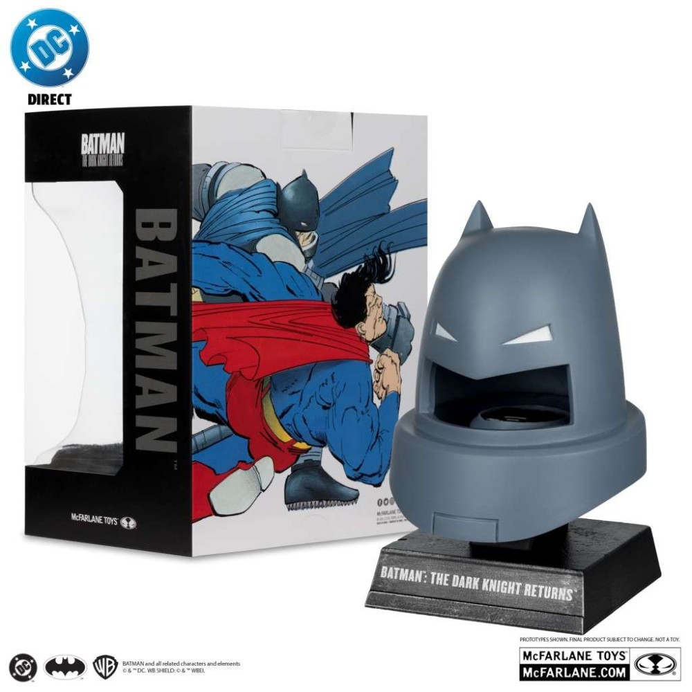 MC FARLANE DC DIRECT BATMAN THE DARK KNIGHT RETURNS ARMORED COWL REPLICA BUST 1/3 FIGURE STATUE