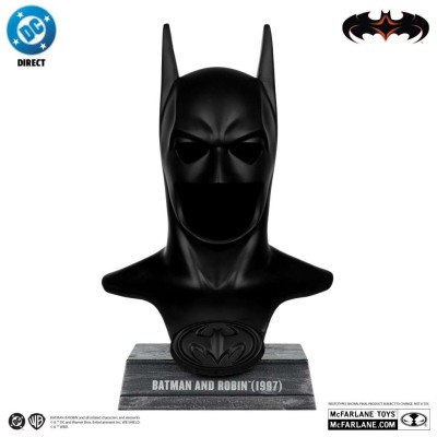 MC FARLANE DC DIRECT BATMAN AND ROBIN COWL REPLICA BUST 1/3 FIGURE STATUE