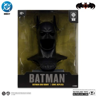 MC FARLANE DC DIRECT BATMAN AND ROBIN COWL REPLICA BUST 1/3 FIGURE STATUE