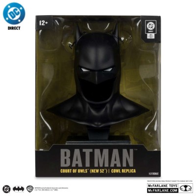 MC FARLANE DC DIRECT BATMAN COURT OF OWLS COWL REPLICA BUST 1/3 FIGURE STATUE