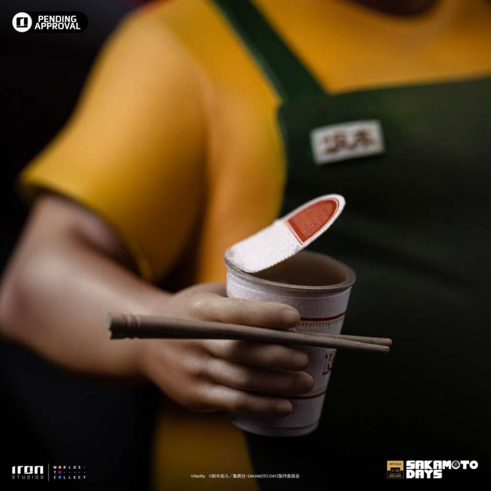 SAKAMOTO DAYS TARO SAKAMOTO ART SCALE DELUXE 1/10 STATUA FIGURE IRON STUDIOS