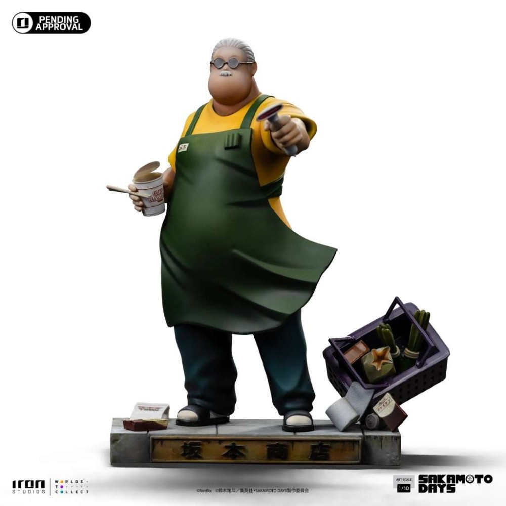 SAKAMOTO DAYS TARO SAKAMOTO ART SCALE 1/10 STATUA FIGURE IRON STUDIOS