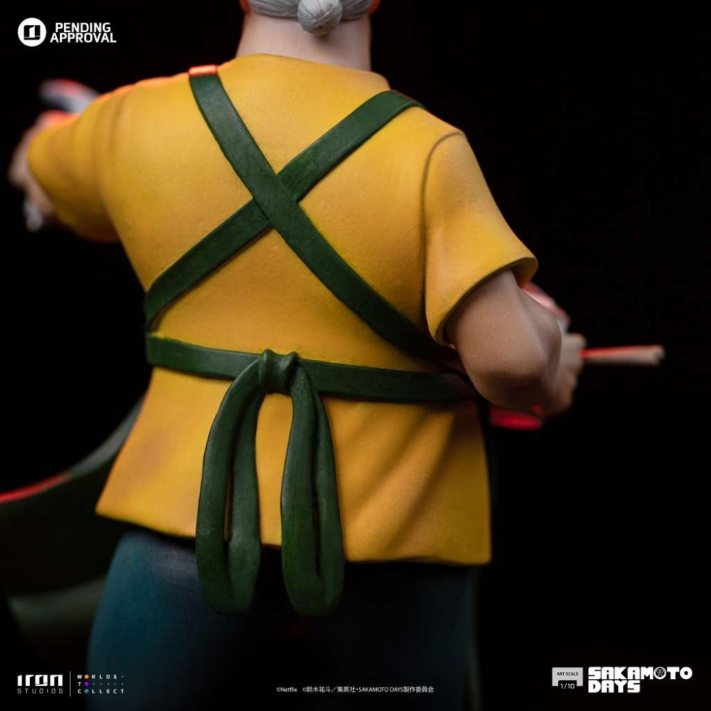 IRON STUDIOS SAKAMOTO DAYS TARO SAKAMOTO ART SCALE 1/10 RESIN STATUE FIGURE